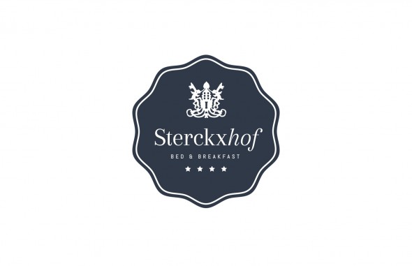 Logo ontwerp van bed and breakfast Sterckxhof in Meise